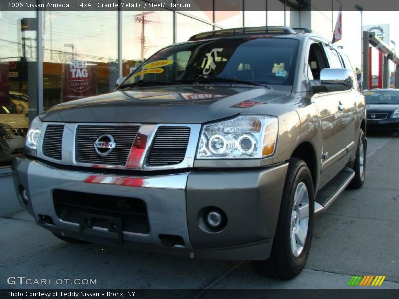 Granite Metallic / Steel/Titanium 2006 Nissan Armada LE 4x4