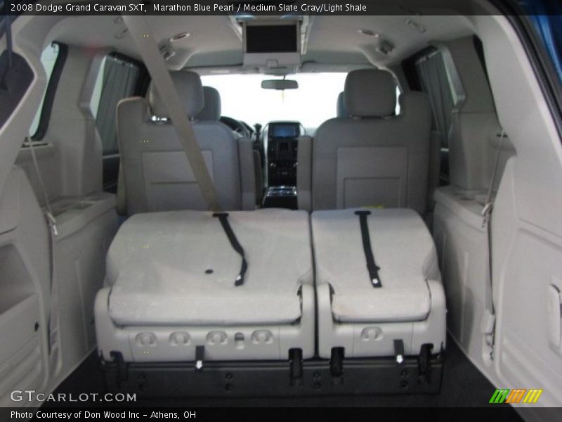 Marathon Blue Pearl / Medium Slate Gray/Light Shale 2008 Dodge Grand Caravan SXT