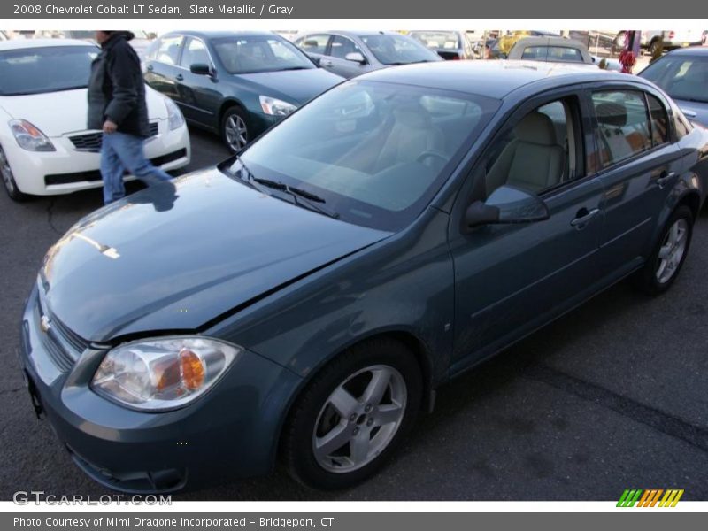 Slate Metallic / Gray 2008 Chevrolet Cobalt LT Sedan