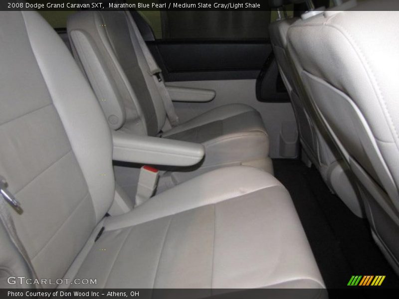 Marathon Blue Pearl / Medium Slate Gray/Light Shale 2008 Dodge Grand Caravan SXT