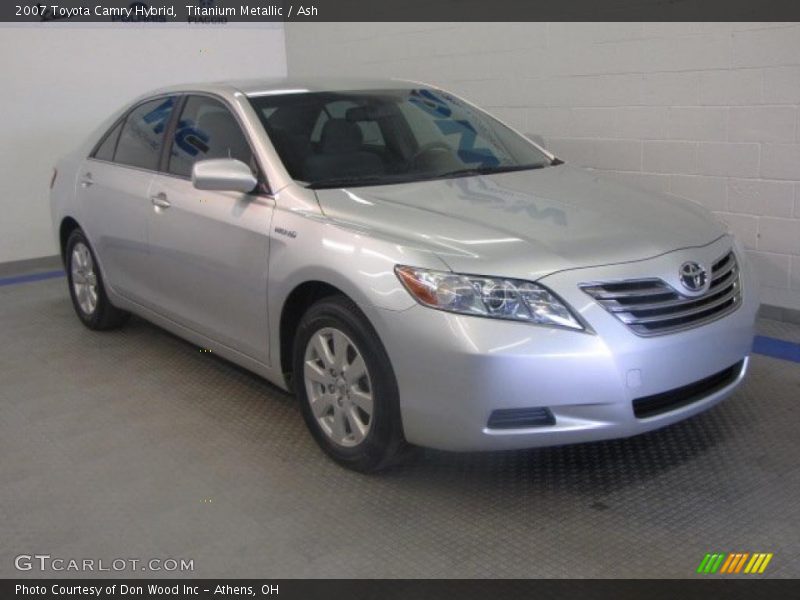 Titanium Metallic / Ash 2007 Toyota Camry Hybrid