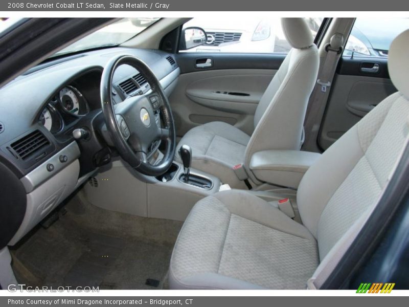 Slate Metallic / Gray 2008 Chevrolet Cobalt LT Sedan