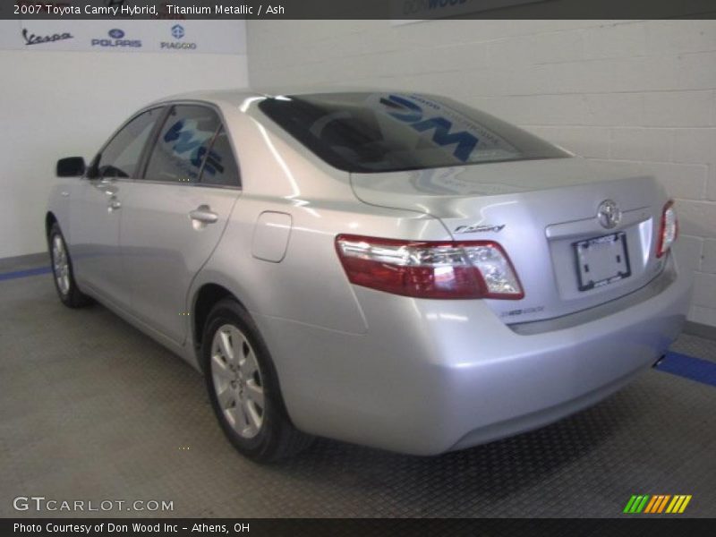 Titanium Metallic / Ash 2007 Toyota Camry Hybrid