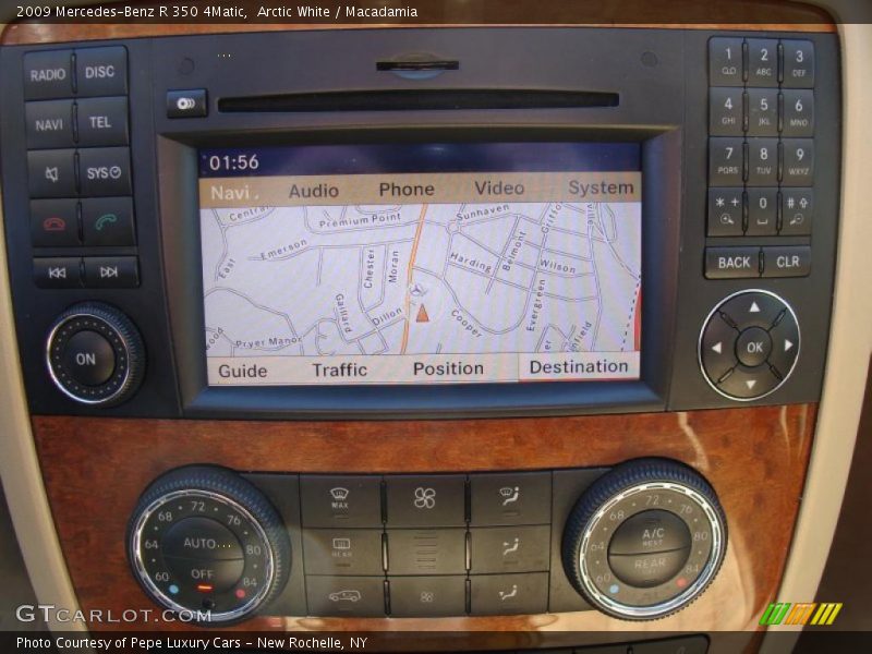 Navigation of 2009 R 350 4Matic