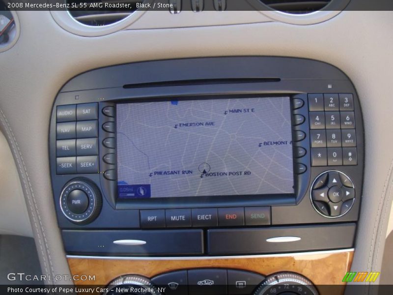 Navigation of 2008 SL 55 AMG Roadster