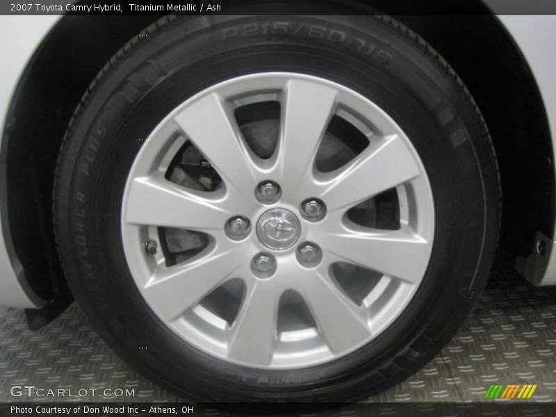 Titanium Metallic / Ash 2007 Toyota Camry Hybrid
