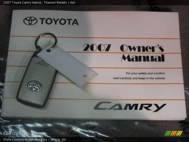 Titanium Metallic / Ash 2007 Toyota Camry Hybrid