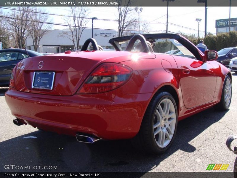  2009 SLK 300 Roadster Mars Red