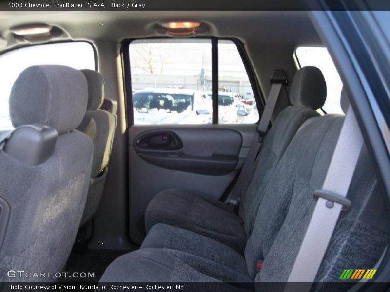 Black / Gray 2003 Chevrolet TrailBlazer LS 4x4