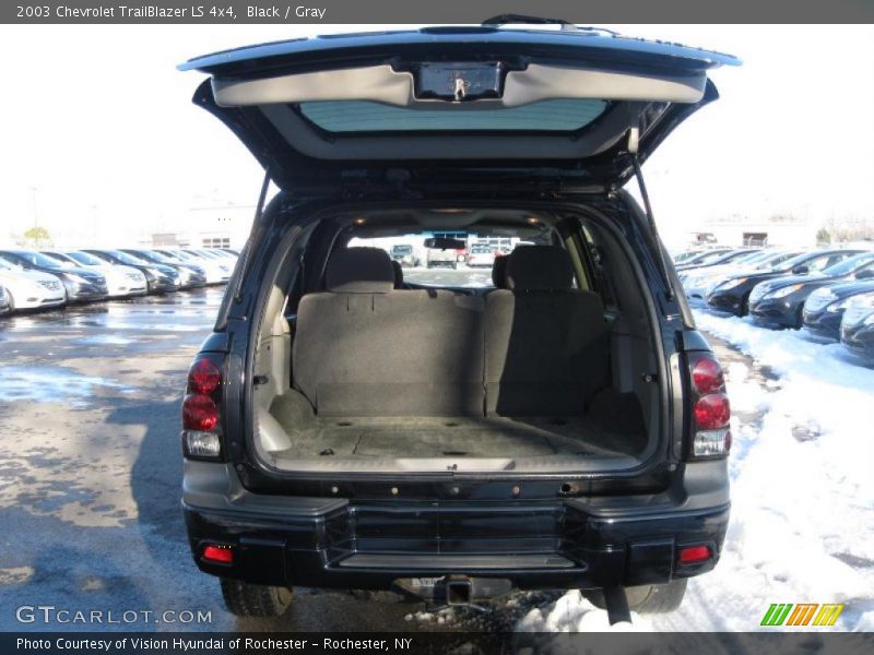 Black / Gray 2003 Chevrolet TrailBlazer LS 4x4
