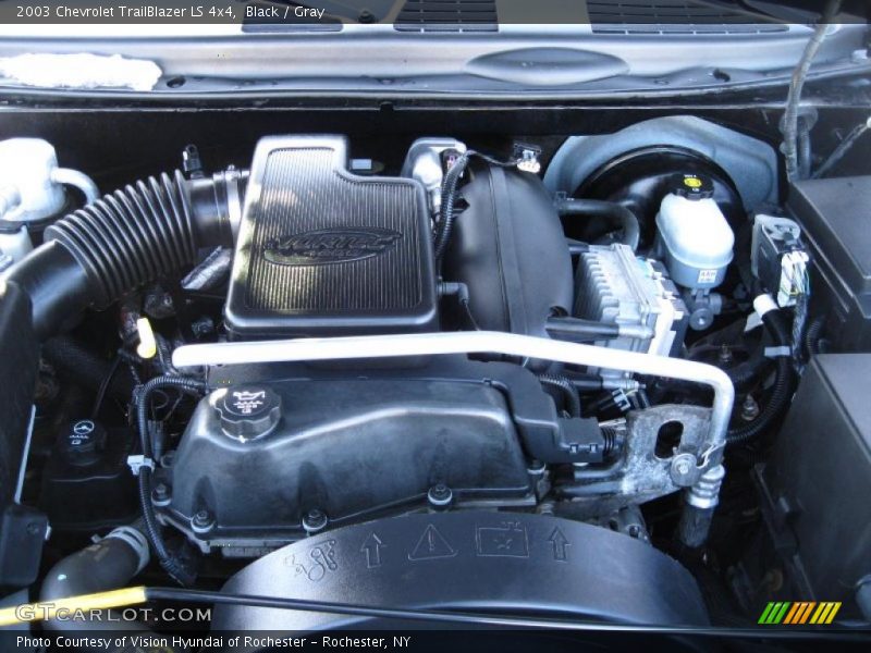 Black / Gray 2003 Chevrolet TrailBlazer LS 4x4