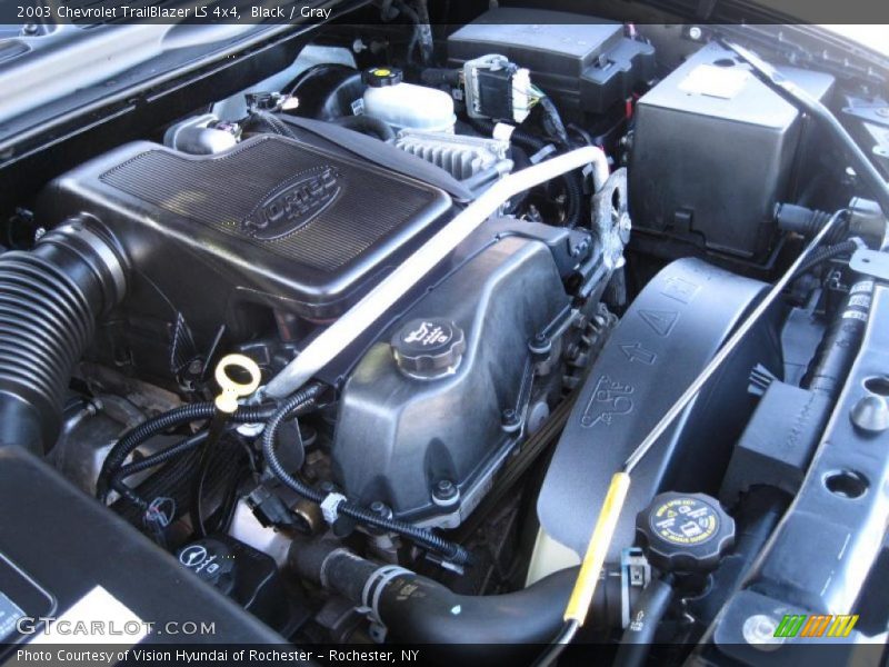 Black / Gray 2003 Chevrolet TrailBlazer LS 4x4