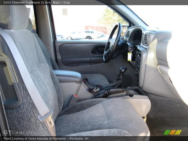 Black / Gray 2003 Chevrolet TrailBlazer LS 4x4