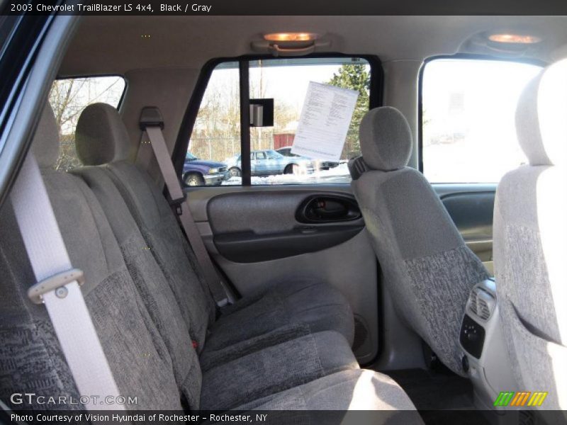 Black / Gray 2003 Chevrolet TrailBlazer LS 4x4