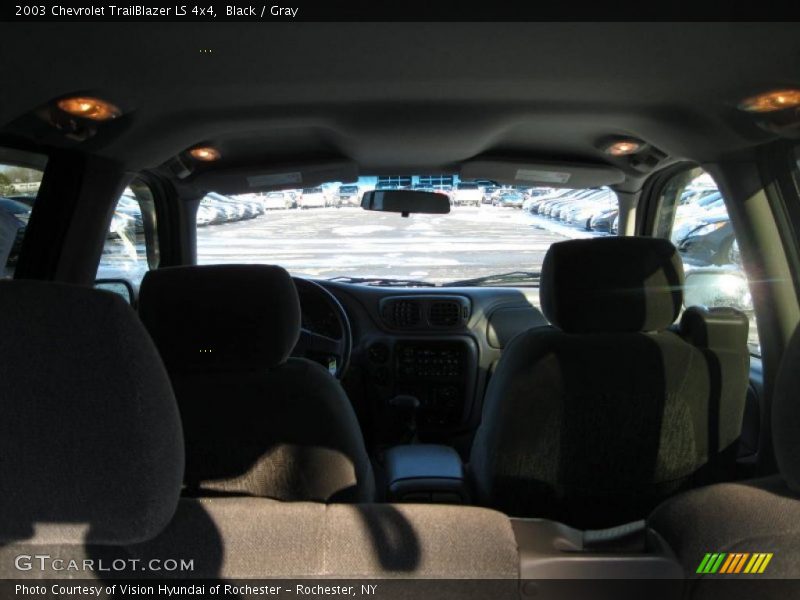 Black / Gray 2003 Chevrolet TrailBlazer LS 4x4