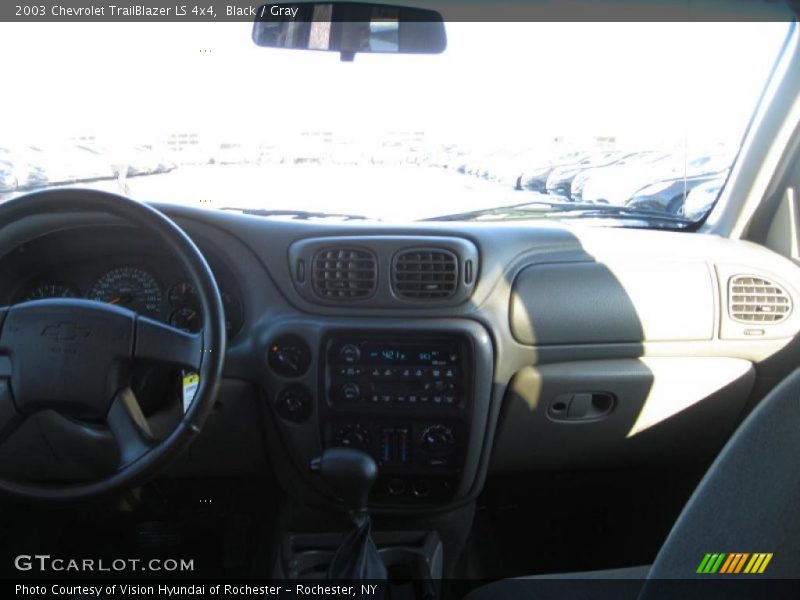 Black / Gray 2003 Chevrolet TrailBlazer LS 4x4