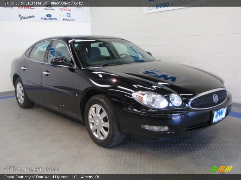 Black Onyx / Gray 2006 Buick LaCrosse CX