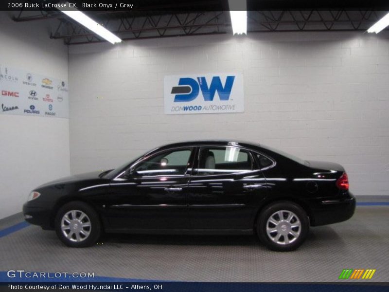 Black Onyx / Gray 2006 Buick LaCrosse CX