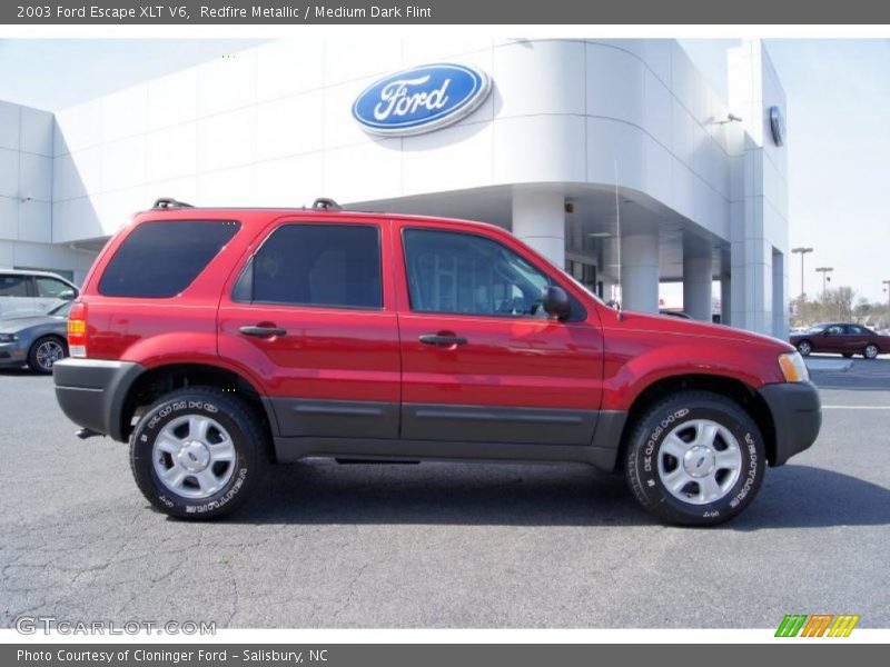 Redfire Metallic / Medium Dark Flint 2003 Ford Escape XLT V6