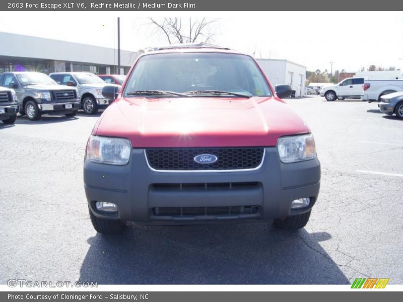 Redfire Metallic / Medium Dark Flint 2003 Ford Escape XLT V6
