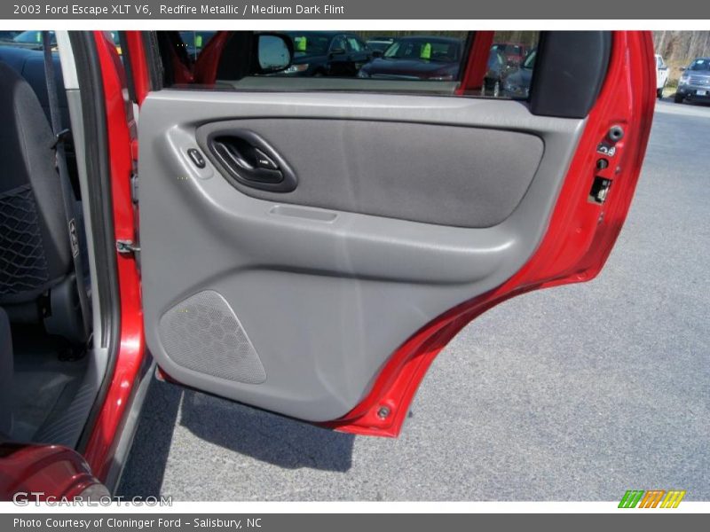 Redfire Metallic / Medium Dark Flint 2003 Ford Escape XLT V6