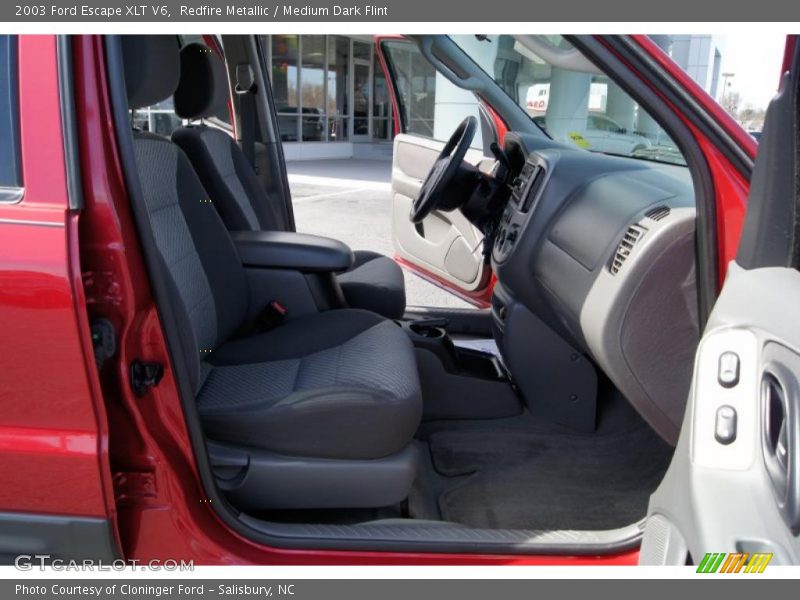Redfire Metallic / Medium Dark Flint 2003 Ford Escape XLT V6