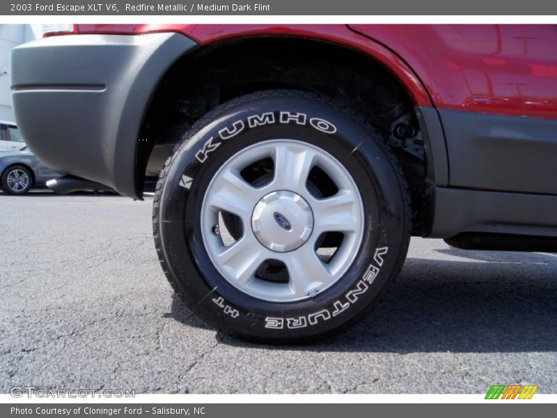 Redfire Metallic / Medium Dark Flint 2003 Ford Escape XLT V6