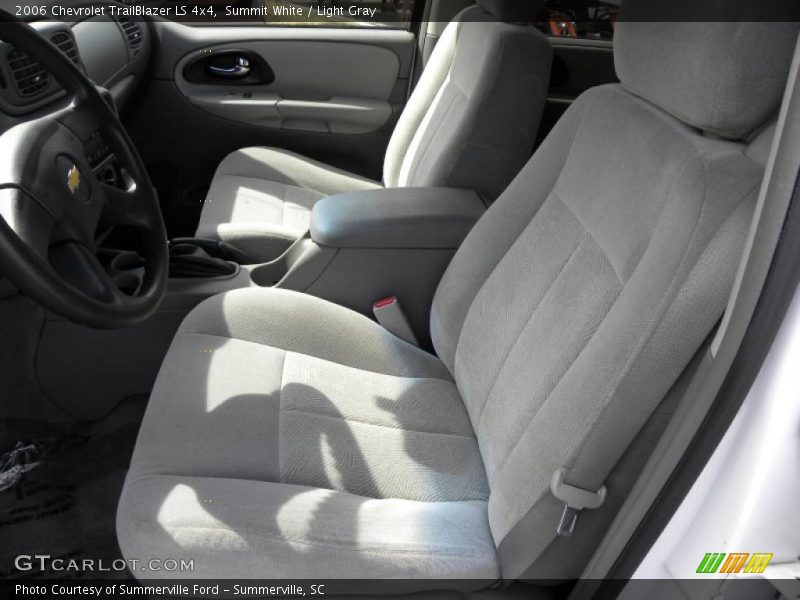 Summit White / Light Gray 2006 Chevrolet TrailBlazer LS 4x4