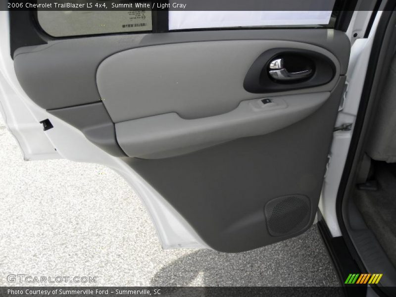 Summit White / Light Gray 2006 Chevrolet TrailBlazer LS 4x4