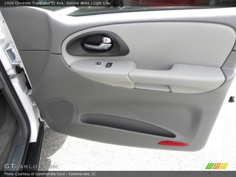 Summit White / Light Gray 2006 Chevrolet TrailBlazer LS 4x4