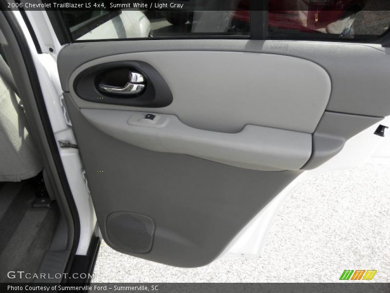 Summit White / Light Gray 2006 Chevrolet TrailBlazer LS 4x4