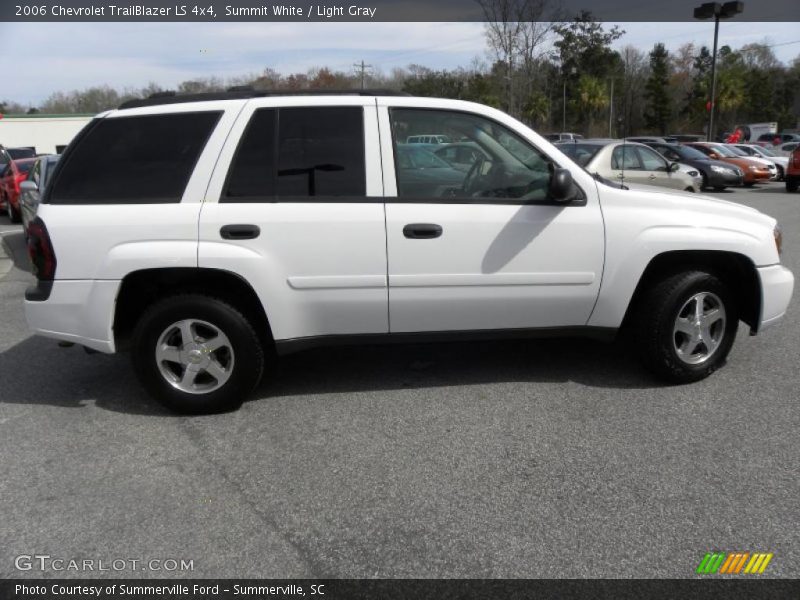 Summit White / Light Gray 2006 Chevrolet TrailBlazer LS 4x4