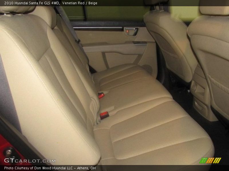 Venetian Red / Beige 2010 Hyundai Santa Fe GLS 4WD
