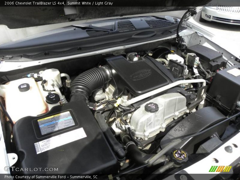Summit White / Light Gray 2006 Chevrolet TrailBlazer LS 4x4