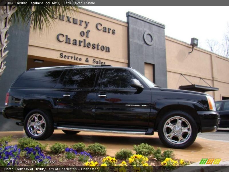 Black Raven / Shale 2004 Cadillac Escalade ESV AWD