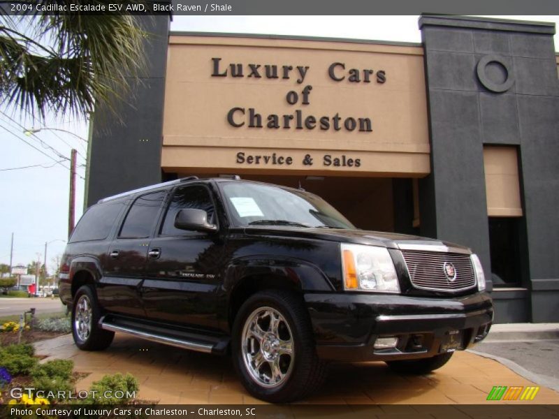 Black Raven / Shale 2004 Cadillac Escalade ESV AWD