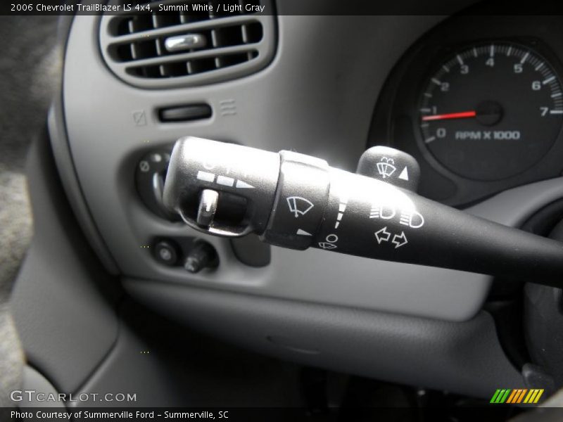 Summit White / Light Gray 2006 Chevrolet TrailBlazer LS 4x4
