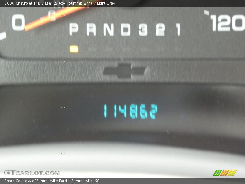 Summit White / Light Gray 2006 Chevrolet TrailBlazer LS 4x4