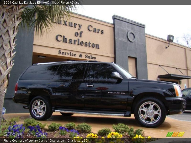 Black Raven / Shale 2004 Cadillac Escalade ESV AWD