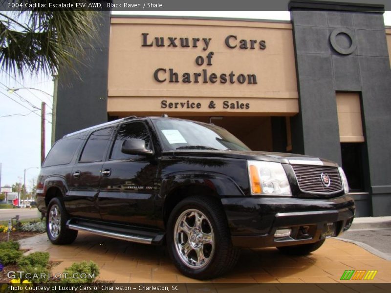 Black Raven / Shale 2004 Cadillac Escalade ESV AWD
