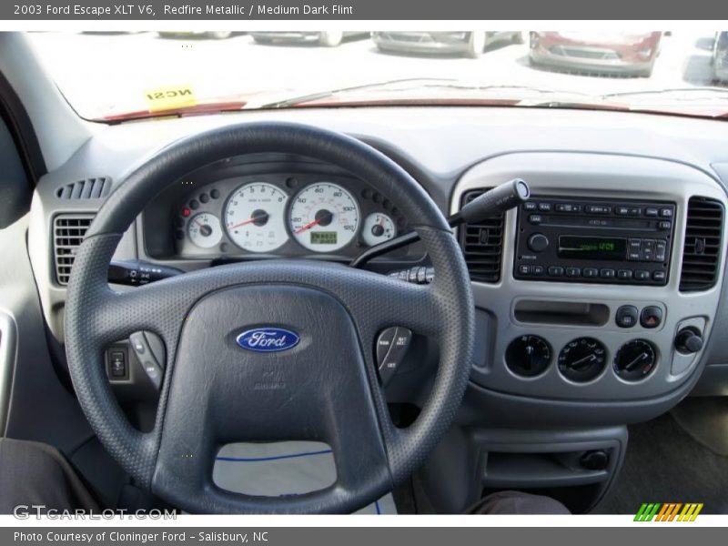 Redfire Metallic / Medium Dark Flint 2003 Ford Escape XLT V6