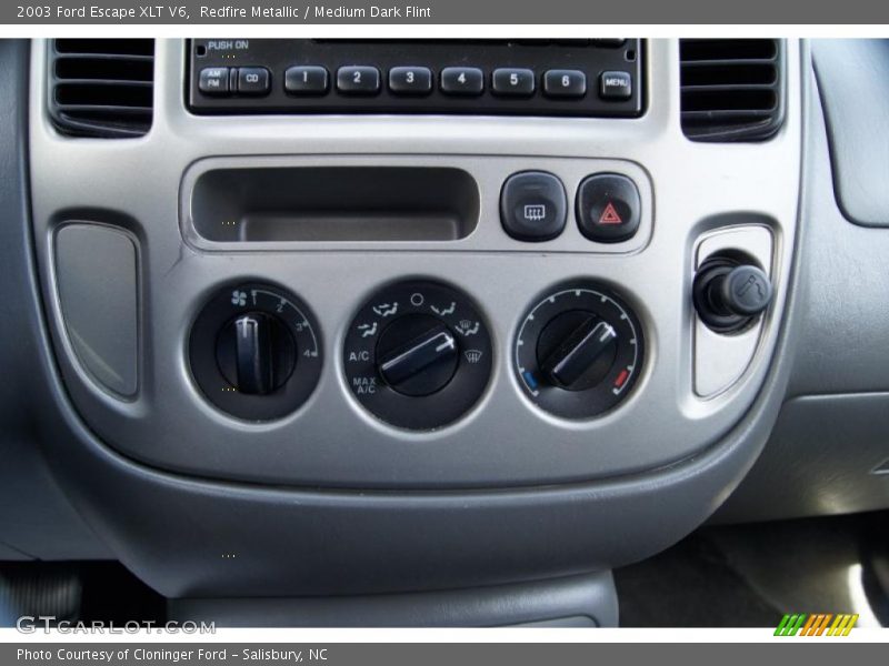 Redfire Metallic / Medium Dark Flint 2003 Ford Escape XLT V6