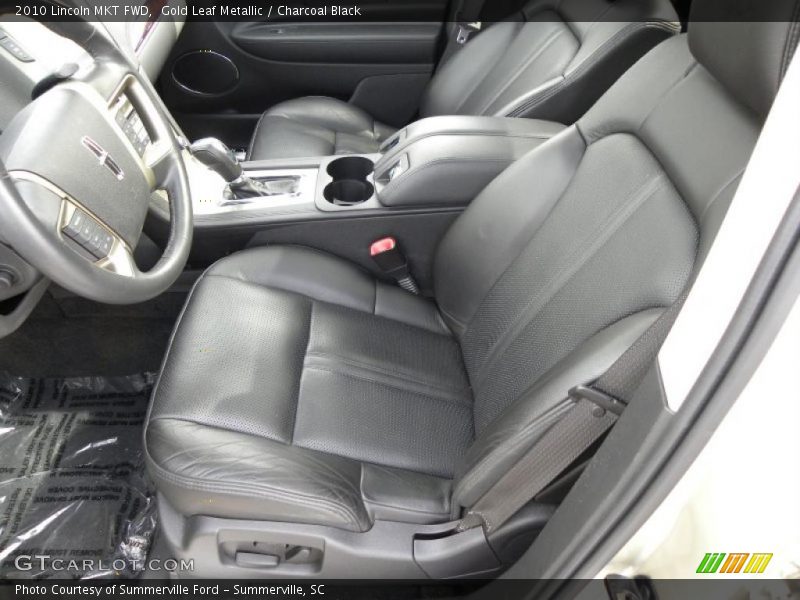  2010 MKT FWD Charcoal Black Interior