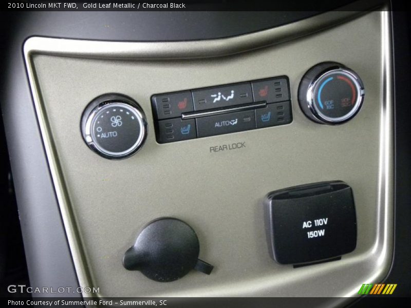 Controls of 2010 MKT FWD