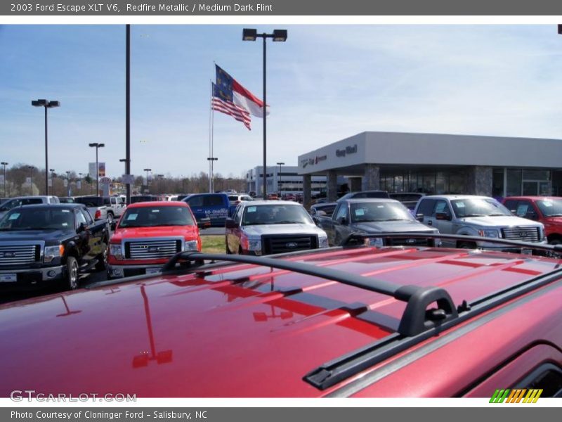 Redfire Metallic / Medium Dark Flint 2003 Ford Escape XLT V6