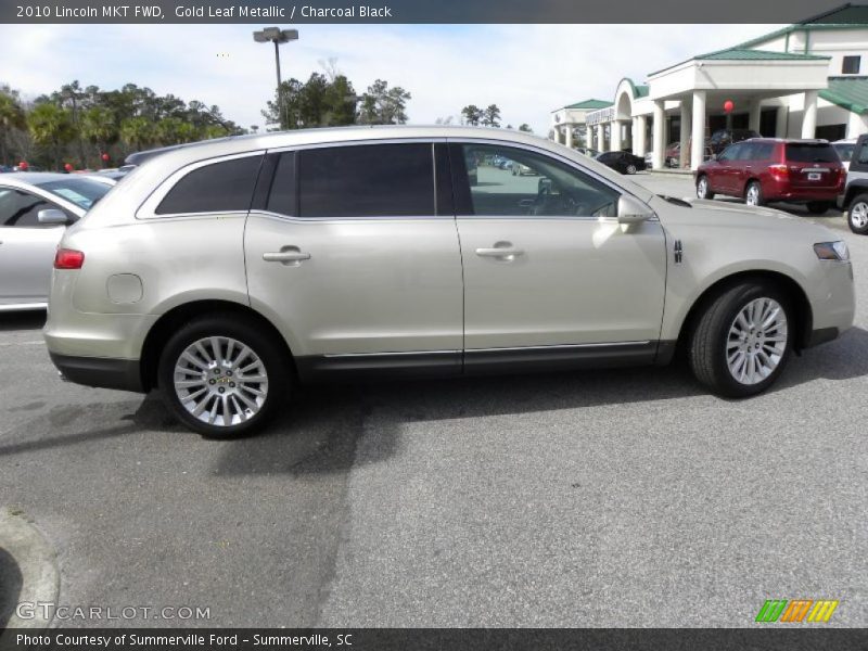 Gold Leaf Metallic / Charcoal Black 2010 Lincoln MKT FWD