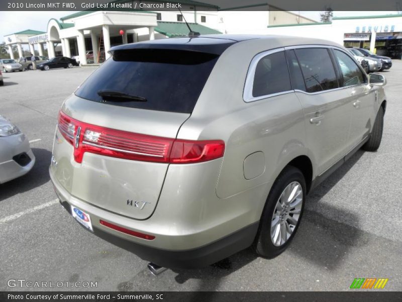 Gold Leaf Metallic / Charcoal Black 2010 Lincoln MKT FWD