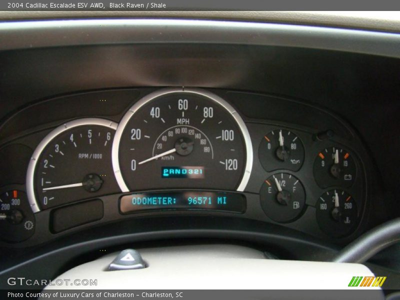 Black Raven / Shale 2004 Cadillac Escalade ESV AWD