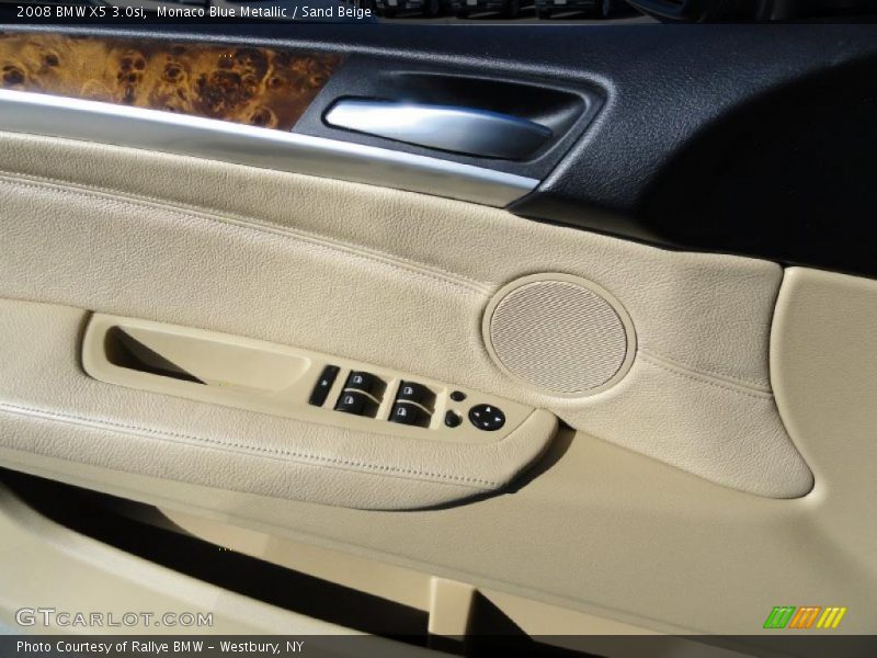 Monaco Blue Metallic / Sand Beige 2008 BMW X5 3.0si