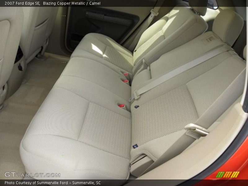 Blazing Copper Metallic / Camel 2007 Ford Edge SE